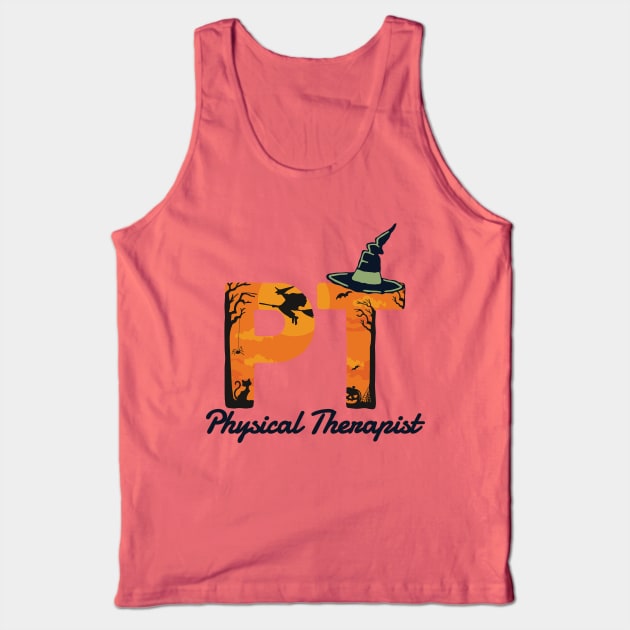 Physical Therapist - Halloween Tank Top by Real Pendy